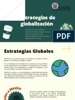 Estrategias de globalización 