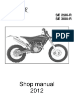 Shop Manual for 2012 SHERCO SE 250i-R and SE 300i-R Motorcycles