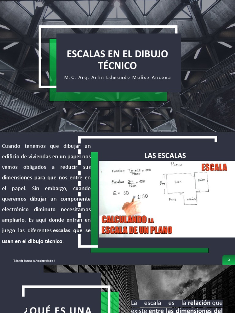 Escalas en Dibujo Técnico | PDF | Dibujo | Comunicación arquitectónica, image size:768x1024