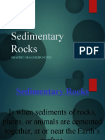 Sedimentary Rocks: Graphic Organizer Notes