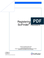 SciFinder User Registration