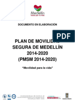 Documento en Elaboracion Plan Movilidad Medellin 2013 2020