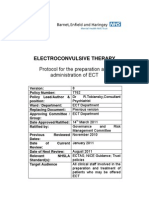 ECT Trust Wide Medical Protocol UPDATE