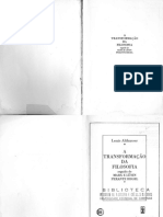 A Transformação Da Filosofia Seguido de Lenin e Marx Perante Hegel