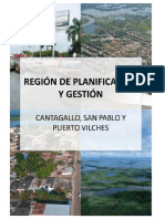 Características de Las Regiones de Planificación y Gestión RPG1