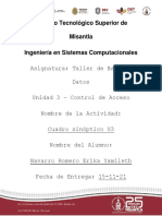 U3 Cuadro Sinóptico W- Navarro Romero - Control de Acceso