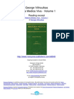 George Vithoulkas Materia Medica Viva - Volume 1: Reading Excerpt