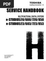 Download TOSHIBA eStudio 520 523 600 623 720 723 850 853 Service Handbook by mystikiel SN55982197 doc pdf