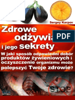 Karpov Sergey - Zdrowe Odżywianie I Jego Sekrety