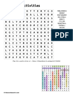 Wordsearch Test 2 September