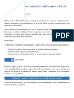 Análise estatística no Excel: medidas, tabelas e gráficos