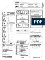 Nv. 3 Misa Blackfallen Ficha - Necromante