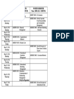 Time Table