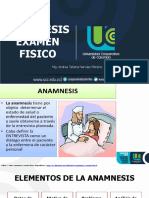 Anamnesis y Examen Fisico