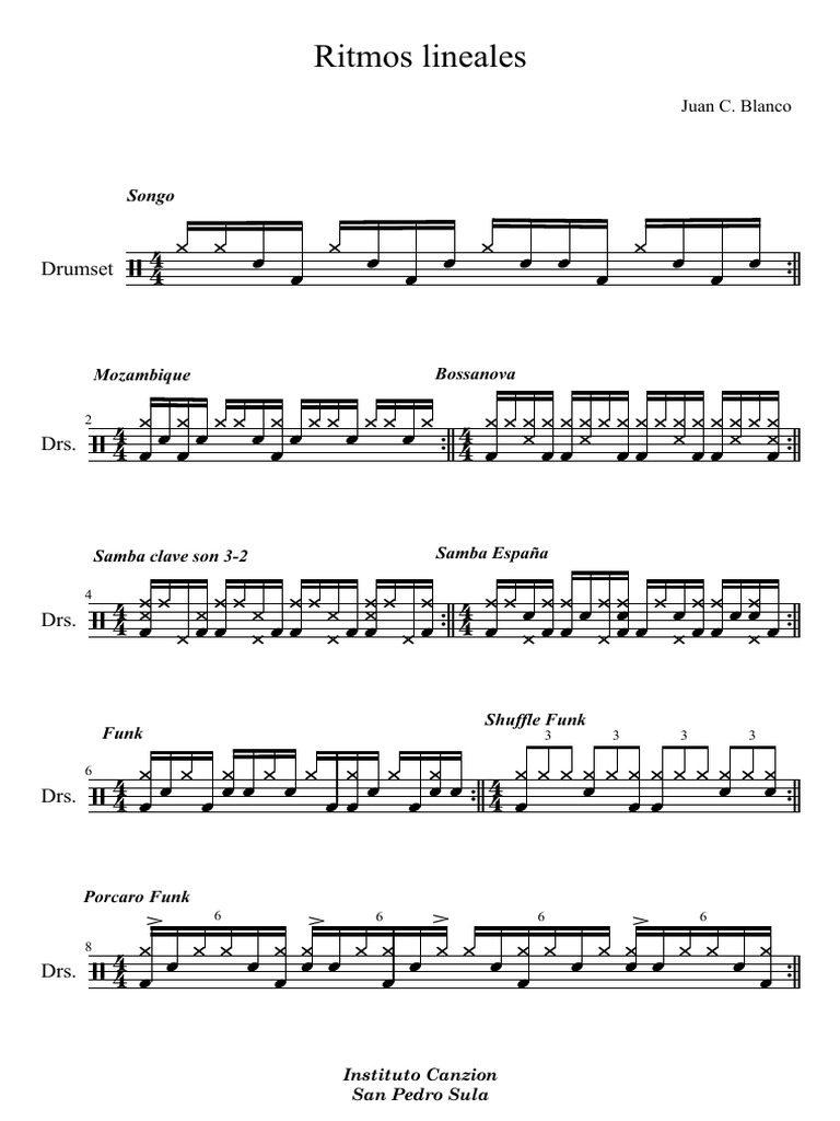 Rítmos Lineales | PDF