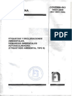 COVENIN-IsO 14021-2000 Etiquetas y Declaraciones Ambientales