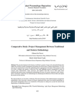 Global Proceedings Repository: Comparative Study: Project Management Between Traditional and Modern Methodology