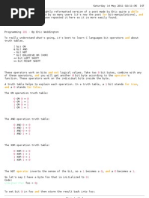 C Programing of Microcontroller