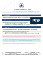 Senior Private Pilot (SPP) Exam Briefing Guide and Flight Test Standards