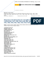 Cid All Error Code Caterpillar