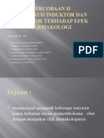 Pengaruh Induktor Dan Inhibitor Terhadap Efek Farmakologi