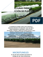 Estrutucturas para La Producción de Plantas