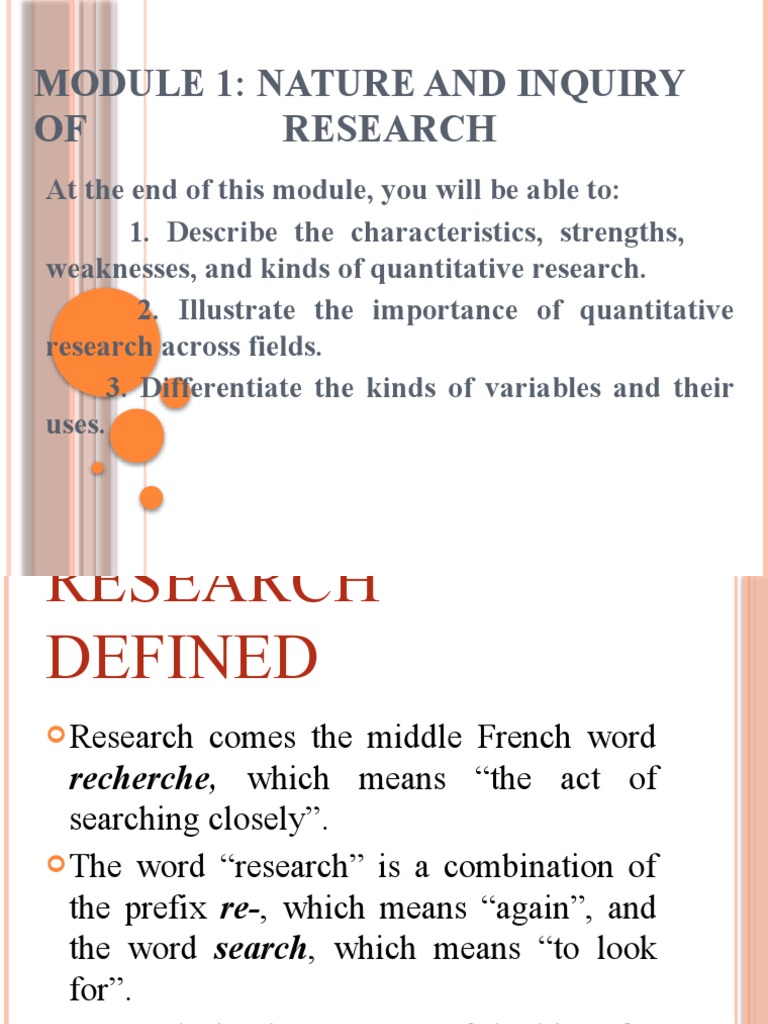 Understanding Quantitative Research | PDF | Scientific Method | Experiment