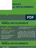 Jean Piaget Moral Development