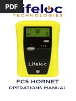 Lifeloc FC10 Operations Manual | PDF | Legal Liability | Calibration