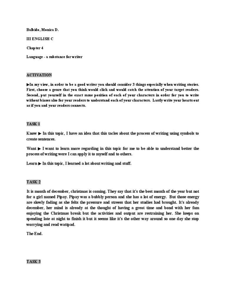 Writing Skills and Language Learning Insights | PDF | Writers | Grammar