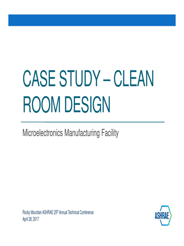 CLEAN ROOM DESIGN CASE STUDY Zbook 2017 PDF Building