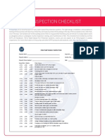 Fire Pump Hydrant Inspection Checklist