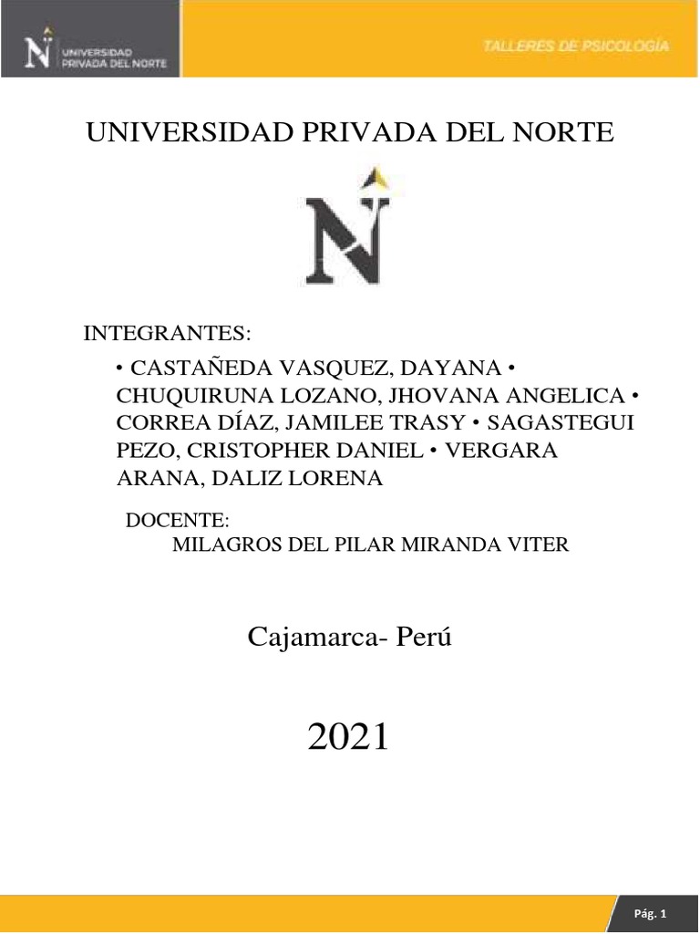 T3-Talleres de Psicologia. | PDF | Crecimiento personal y profesional ...