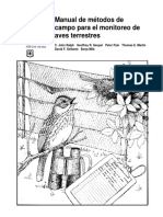 Aves Terrestres Monitoreo-ralph Et Al 1996