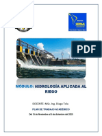 01.-Plan de Trabajo Ing. Tola - Hidrologia Aplicada