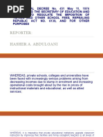 Hasher's Powerpoint Report