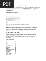 Problem 2 - Survey: Importing Nessceary Libraries