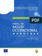 Perfil de Salud Ocupacional Honduras