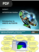 Introduction To Ansys Autodyn