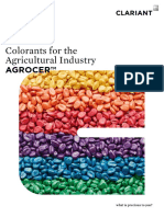 Colorants For The Agricultural Industry: Agrocer™