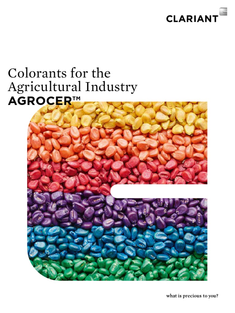 Colorants For The Agricultural Industry: Agrocer™ | PDF | Pigment | Color
