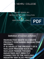 Nuclear Pollution