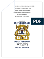 Universidad Mesoamericana Campus Morelos: Resumen sobre la industria cosmética y sus innovaciones