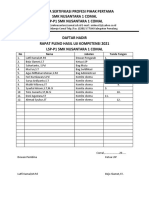 Daftar Hadir Rapat