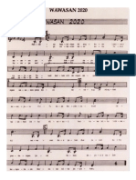 Wawasan 2020 Music Score