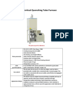 1800C Vertical Quenching Tube Furnace