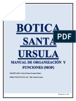 Mof - Botica Santa Ursula