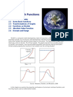 Modelling - Functions - Non Linear, Transformations and Domaina and Range