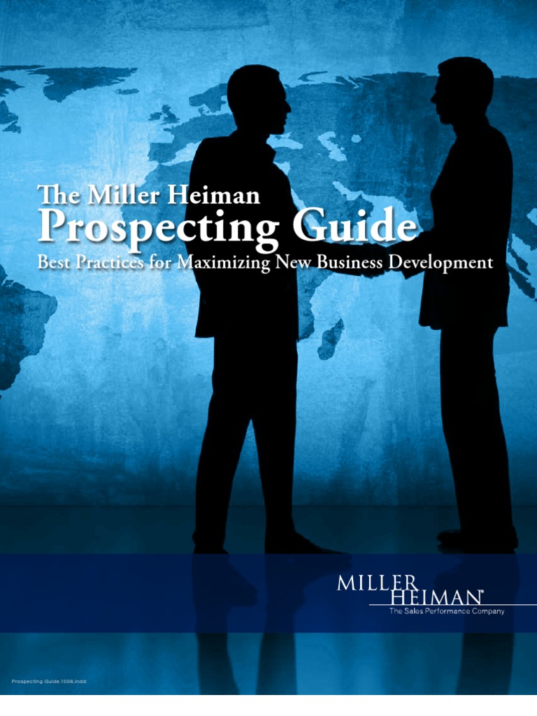 02 Prospecting Guide | PDF | Sales | Social Networking Service