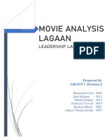 Movie Analysis Lagaan: Leadership Lab